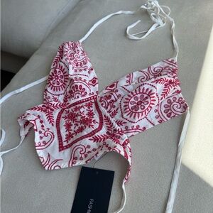 Brand new size small country girl handkerchief top